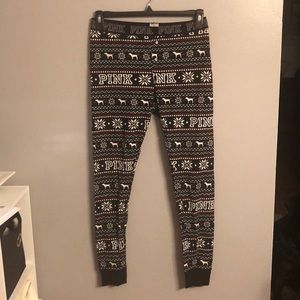 Victoria’s Secret Pink thermal leggings